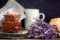 Luscious Lavender Brownies