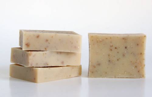 Cinnamon Oatmeal Soap Loaf