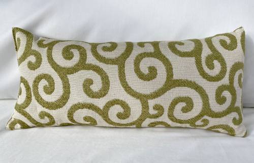 Large Lavender Pillow - Tendrils